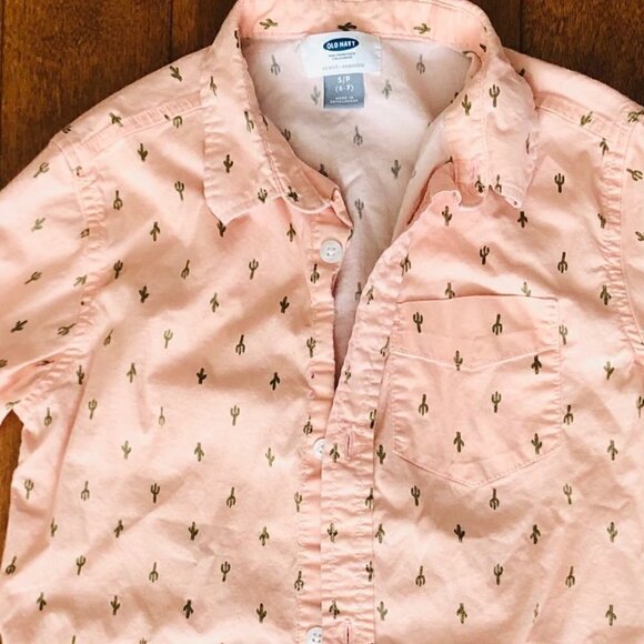 Cute Cactus Shirt for Boy 6-7Y - Picture 4 of 5